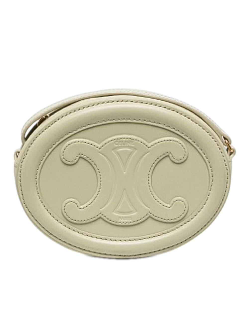 Celine Small Calfskin Cuir Triomphe #369947C10B